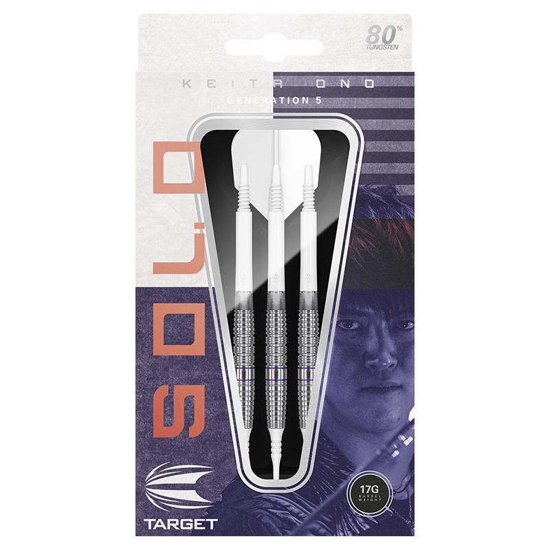 ダーツ バレル ターゲット ソロ80 G5 17.0g タングステン80% 小野恵太