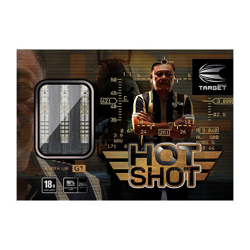 クリスマスセール】ダーツ バレル ターゲット ホットショット 18g