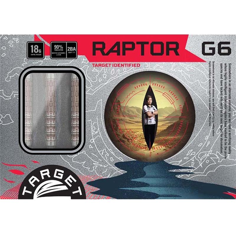 ダーツ バレル ターゲット ラプター G6 18g タングステン90% 西谷譲二