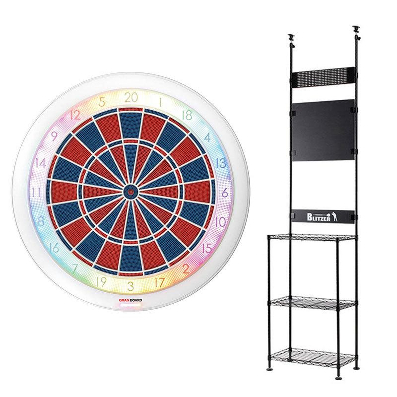 ダーツボード セット グランボード132 & モニタダーツボードスタンド