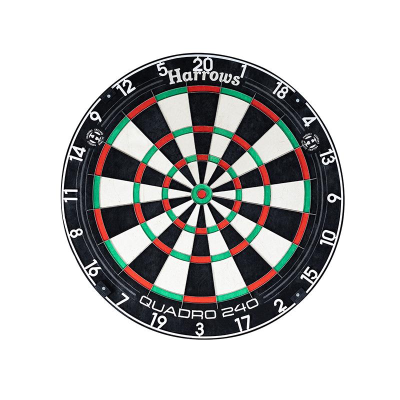 【激レア】ハローズ ダーツボード ダーツボード ハード ハローズ クアドロ 240(QUADRO 240 DARTBOARD