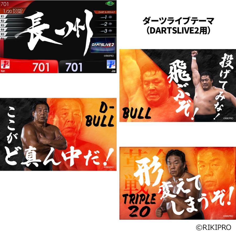 ダーツライブカード 長州力コラボ「長州」ビッグタオル付 ダーツライブ