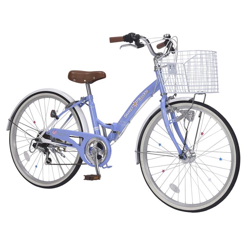 子供用自転車 24インチ M-804F S-MELODY 6段ギア オートライト : ER