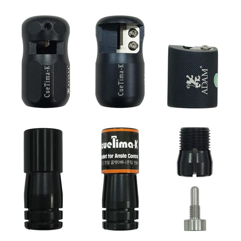 ビリヤード アクセサリー ADAM 【アダム】 キューティマ 黒 | タップ