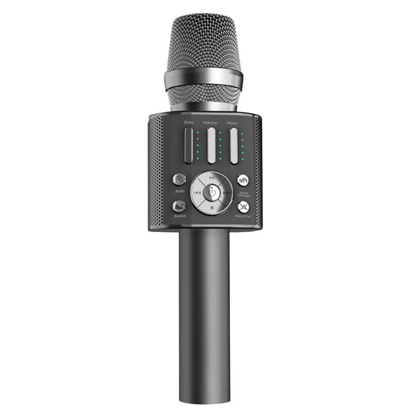 カラオケマイク Gigastone GJKM-8500BK (スピーカー内蔵 Bluetooth5.0