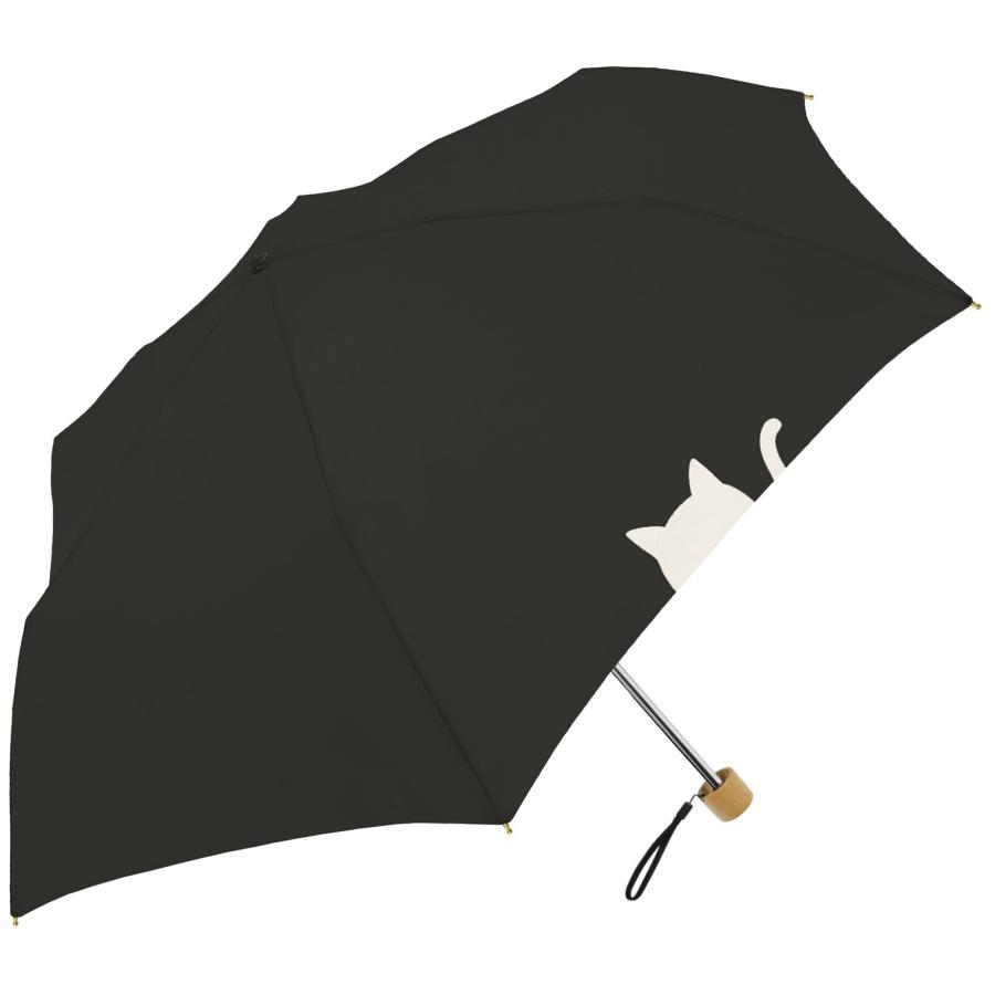 MKN 猫 傘 折りたたみ傘 日傘 黒コーティング 雨晴兼用 50cm MKN 猫 傘 折りたたみ傘 日傘 黒コーティング 雨晴兼用 50cm