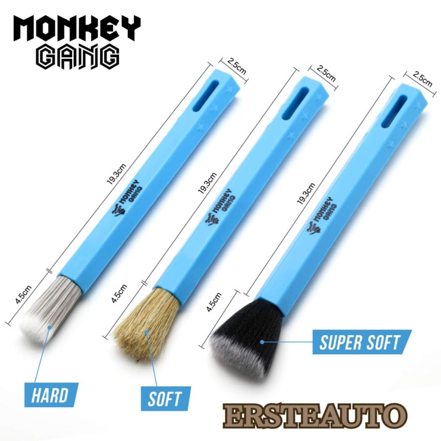 モンキーギャング モンキーブラシ ホイール ブラシ 洗車 カー用品 車 隙間   SPASHAN |  | 01