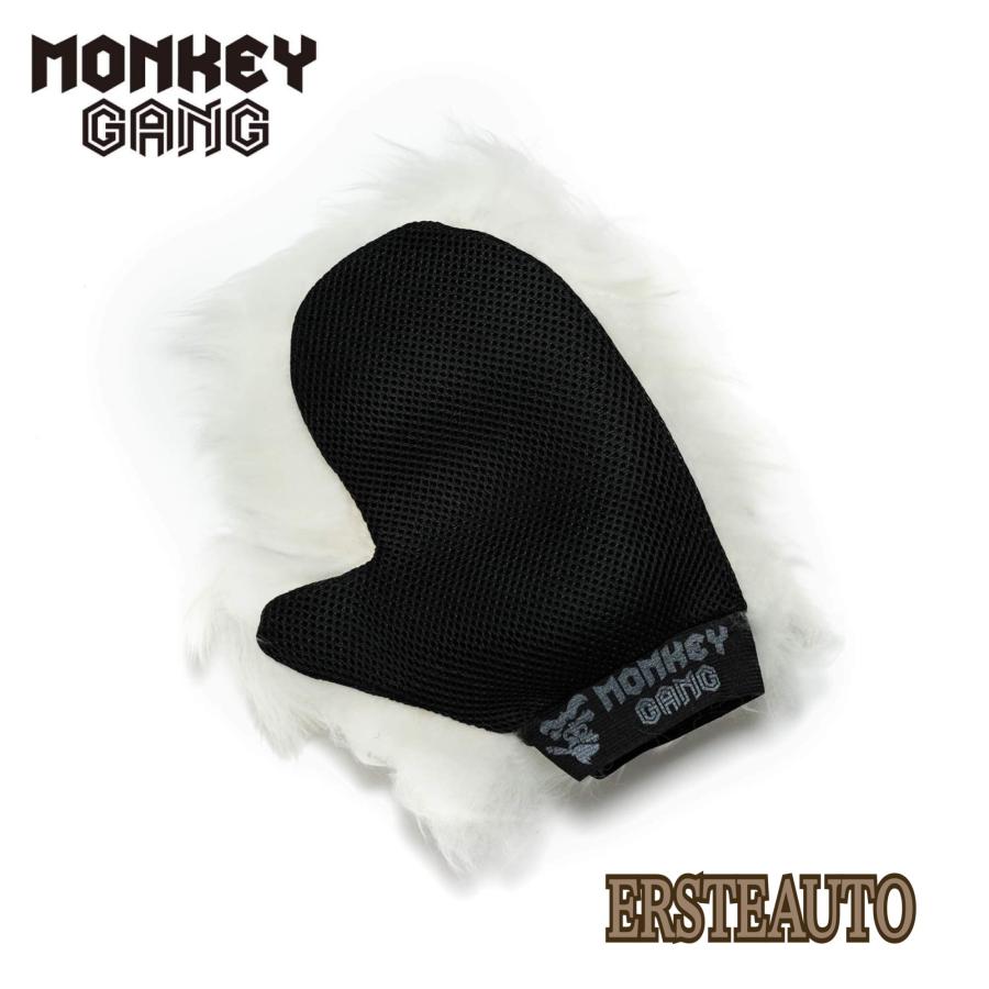 モンキーギャング モンキーミット スポンジ ミット 洗車 泡 天然羊毛 メッシュ カー用品 カーケア スパシャン |  | 02