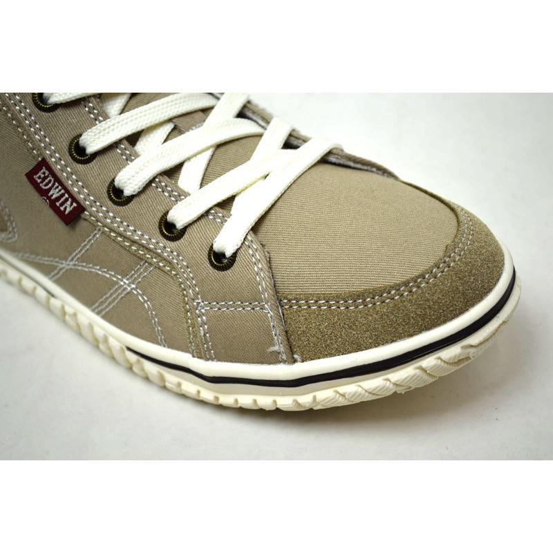 レディース スニーカー エドウィン Edwin 4549 軽量 セミカット サイドゴア カジュアル 送料無料 シューズショップ エルドラード 通販 Yahoo ショッピング