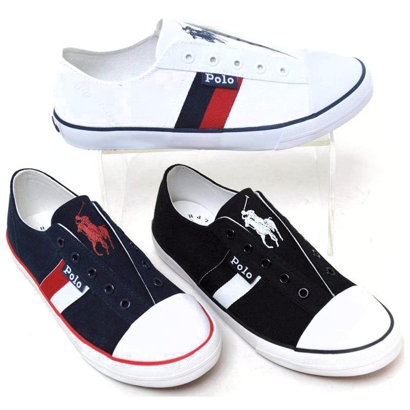 ポロ ラルフローレン スニーカー スリッポン ロブソン Polo Ralphlauren Robson 紐なし 送料無料 訳あり価格 シューズショップ エルドラード 通販 Yahoo ショッピング