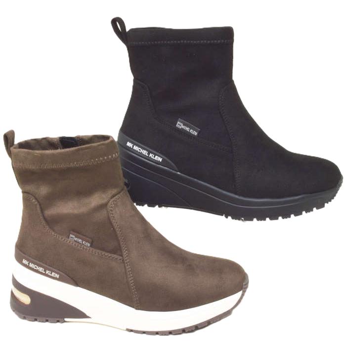 MK MICHEL KLEIN（エムケー ミッシェルクラン） ブーツ 撥水 ワイド