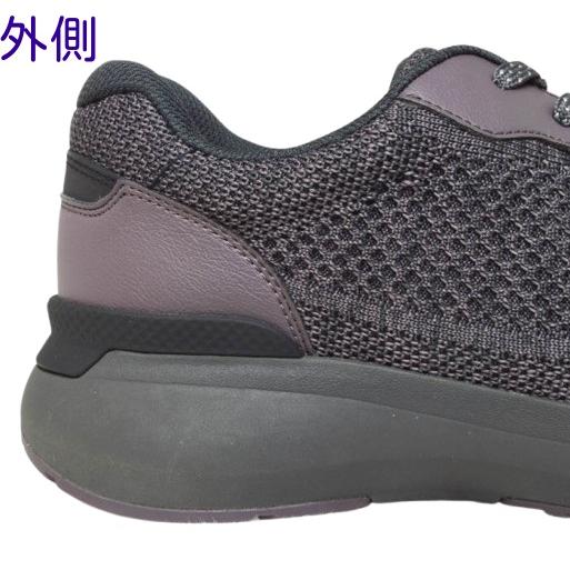 靴 膝が楽 超幅広 5E アシックス ニーズアップ ASICS KNEESUP 1242A022 膝の負担軽減 衝撃吸収 滑り止め ファスナー付き レディース ウォーキングシューズ_14