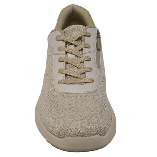 靴 膝が楽 超幅広 5E アシックス ニーズアップ ASICS KNEESUP 1242A022 膝の負担軽減 衝撃吸収 滑り止め ファスナー付き レディース ウォーキングシューズ_3