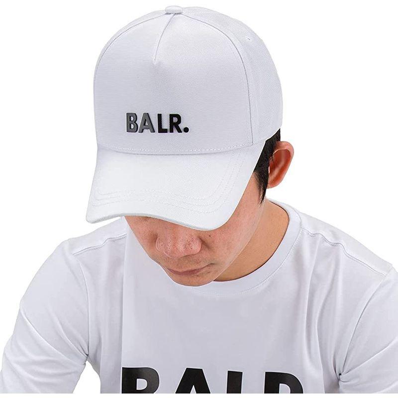 国内外の人気 ボーラー Balr Classic 白 ホワイト B ブランド ロゴメタルパーツ 帽子 メンズ ベースボールキャップ キャップ キャップ Disdukcapil Bulungan Go Id