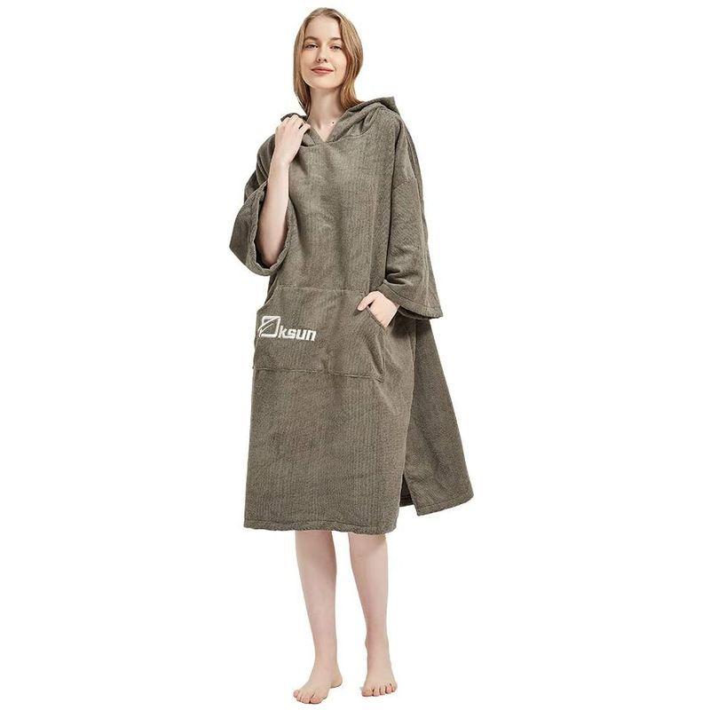 超歓迎 お着替えポンチョ サーフィンポンチョ バスローブ 帽子付きポンチョ お着替えタオル フワフワ 水着お着替え オシャレ人気 速乾吸水 軽量 防 Babylonrooftop Com Au