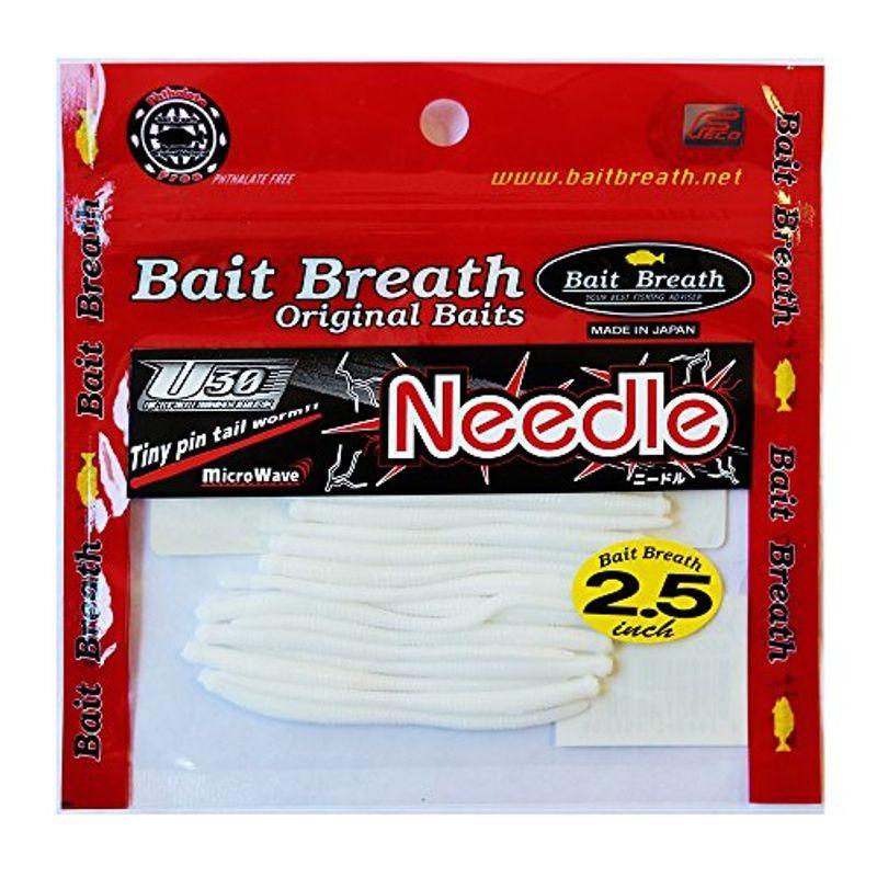 独特の素材 Bait Breath ベイトブレス ワーム U30 ニードル 2 5インチ ホワイト 002 ルアー ワーム Www We Job Com