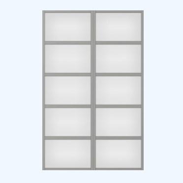 LIXIL（リクシル） 室内用窓ラシッサS デコマド FIX窓・突出し窓 2列