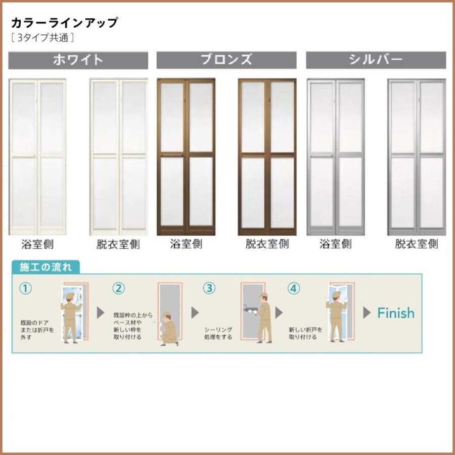 LIXIL浴室ドア アタッチメント工法 リフォーム浴室中折れドア サイズ