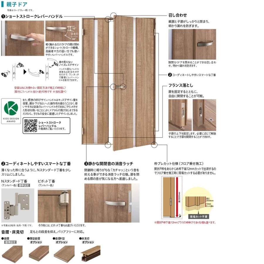 ダイケン　扉 DAIKEN 大建工業 ダイケン ieria（イエリア）室内ドア スタンダード柄