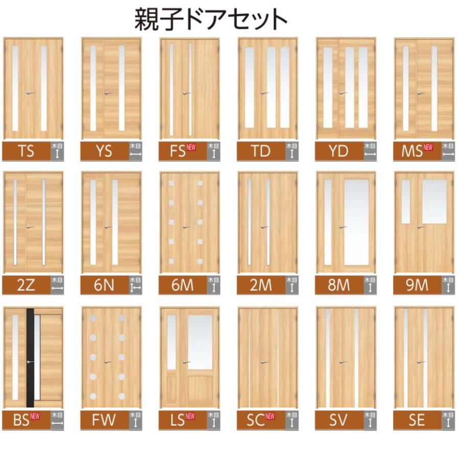 EIDAI（永大） 永大産業エイダイ室内ドア スキスムS 標準ドア デザイン 