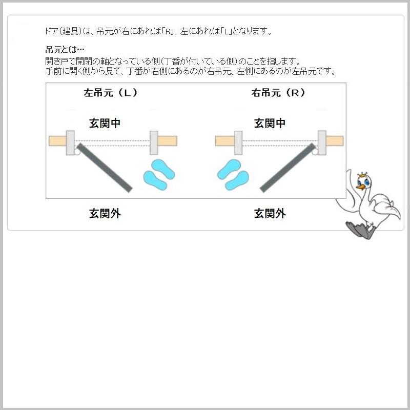 アパート用玄関ドア LIXIL リジェーロα（アルファ）ランマ無しK3仕様 13型の画像