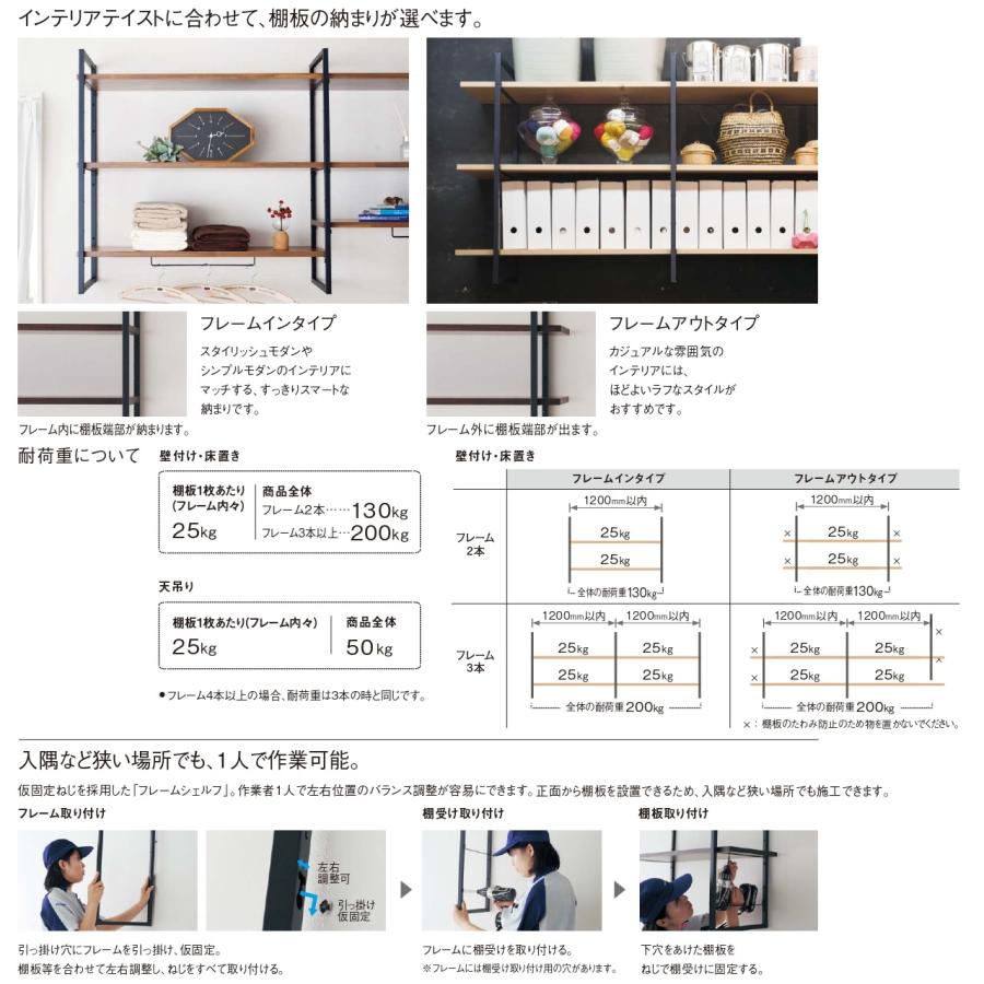 Panasonic パナソニック フレームシェルフ フレームインプラン