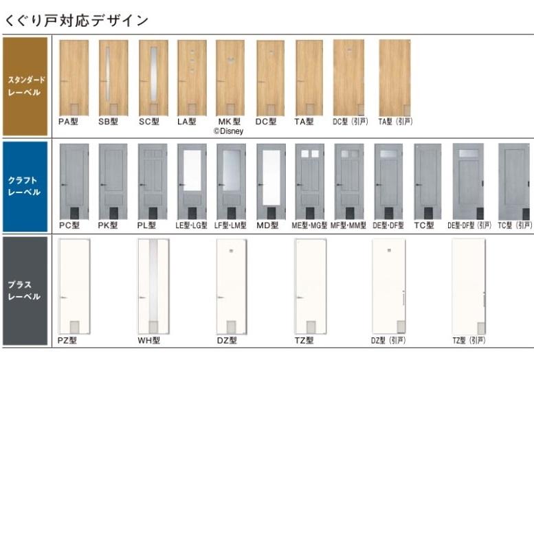 Panasonic（パナソニック） パナソニック室内建具 くぐり戸対応 ベリティス スタンダードレーベル 片開ドア（固定枠仕様） デザインSC ...
