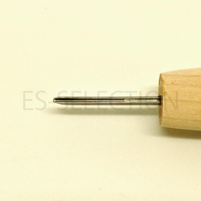 消しゴム彫刻☆オーダーメイド 消しゴムはんこ 彫刻刀 匠〜TAKUMI〜 極細丸 0.5mm : ES