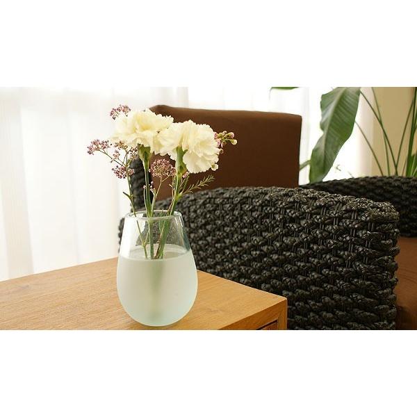 お得セット アウトレット ツートン ガラス フラワーベース エッグ 花瓶 おしゃれ 北欧 リサイクルガラス 丸型 シンプル アジアン バリ Supplystudies Com