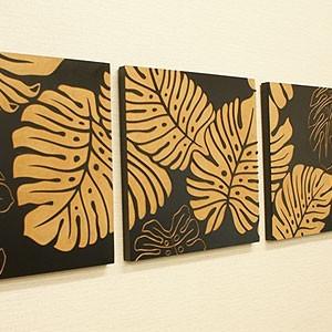 アートフレーム 3連 モンステラ アートパネル モダン おしゃれ 壁掛け アジアン バリ 北欧 レリーフ Es Mj1810 01 アジアンインテリア Es Style 通販 Yahoo ショッピング