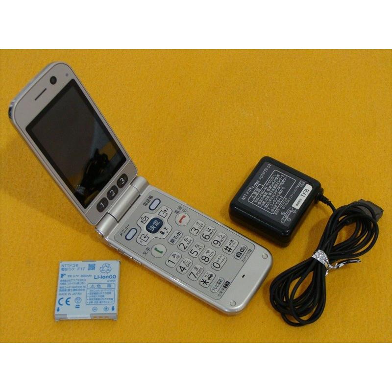 中古 程度良好 Docomo ガラケー らくらくホン6 F 10a ゴールド 05f 10a 防犯カメラ 岡崎商会 通販 Yahoo ショッピング