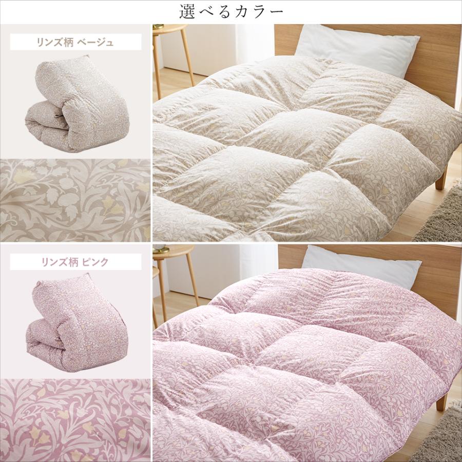 西川（nishikawa） 洗える 羽毛布団 ダブル ホワイトダウン93％ 400dp