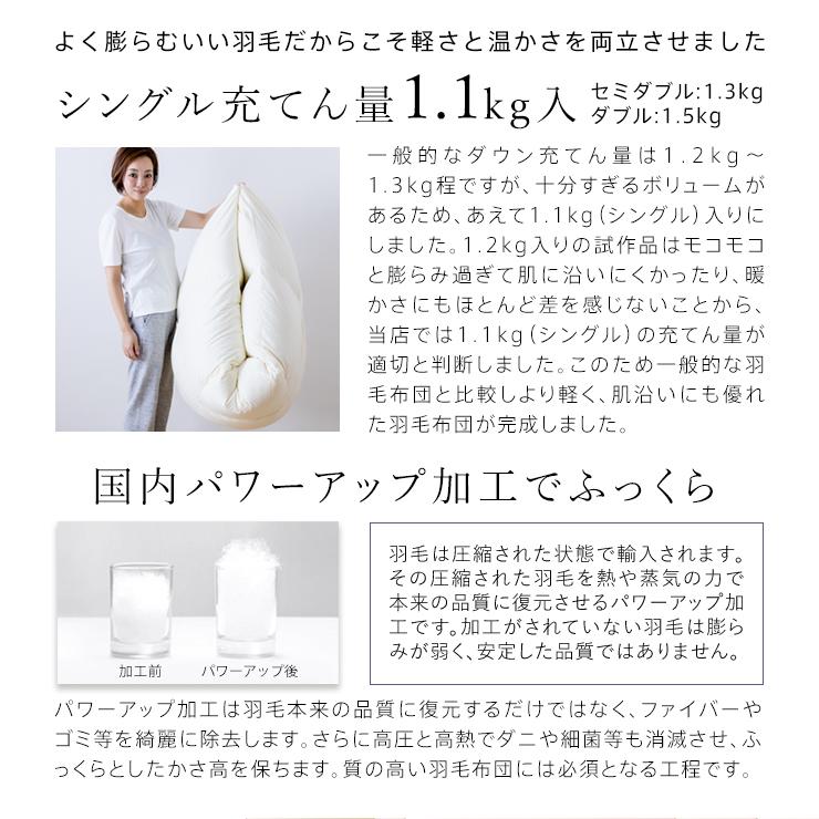 西川 マザーグース 羽毛布団 ダブル 布団カバー付 マザー 西川 マザーグース 羽毛布団 ダブル 布団カバー付 マザー