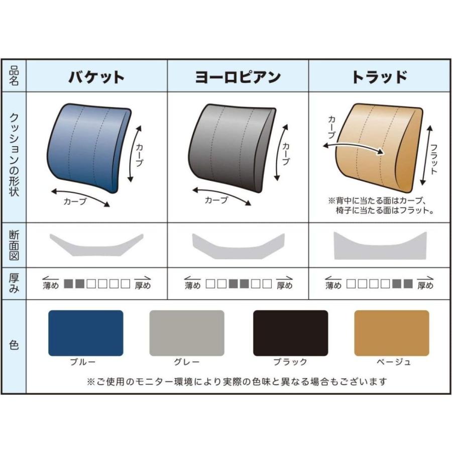 BodyLine(ボディーライン) バックハガー【バケット】全世界で３０年以上の使用実績 姿勢保持 健康クッション 背あて アメリカ製_16