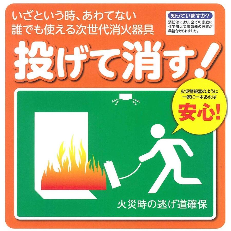 投げ消すサット119エコ ショルダータイプ 天ぷら火災消火パック2