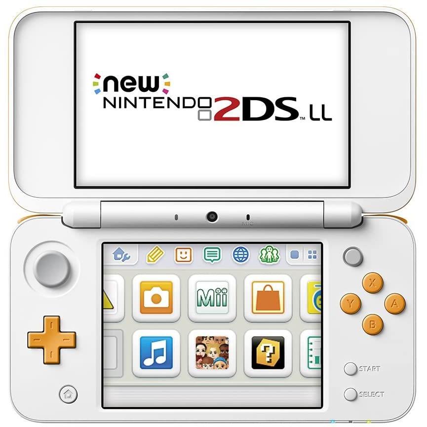 2DS ll 本体 New ニンテンドー 2DS LL 【ホワイト×オレンジ
