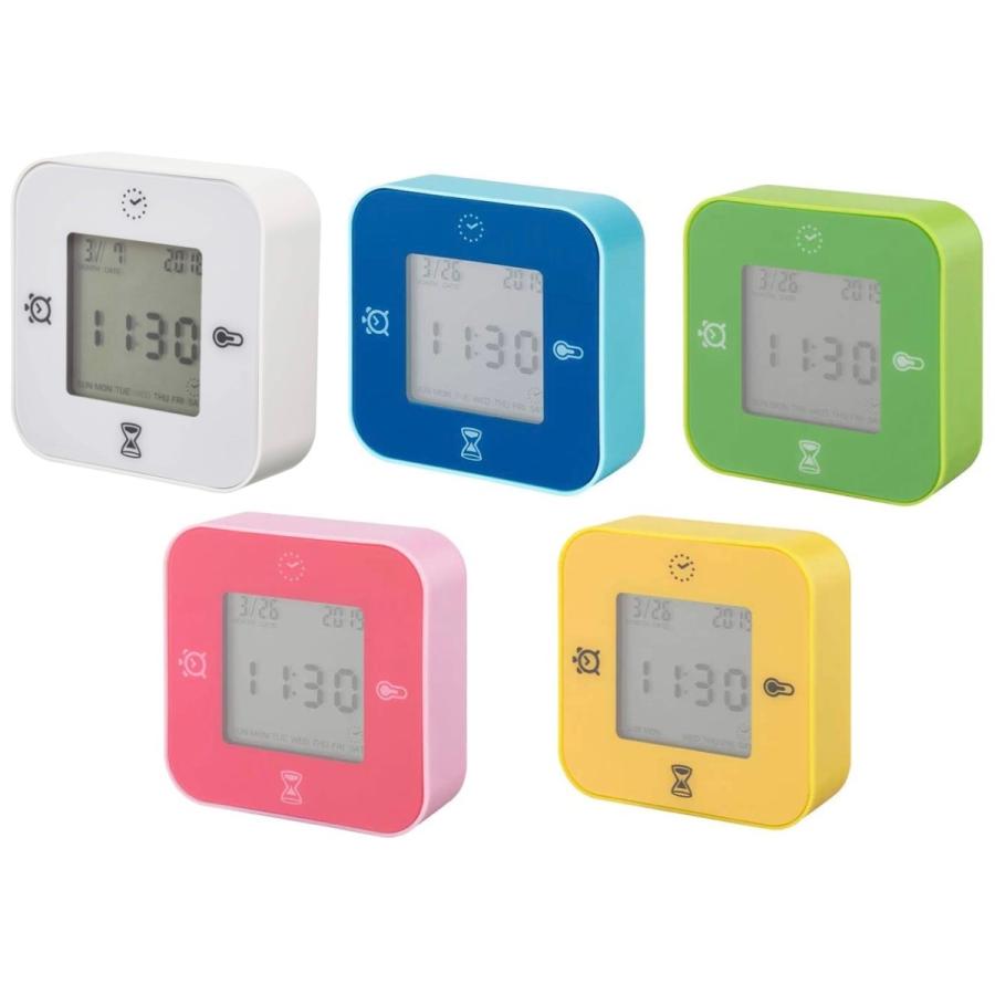 ikea イケア KLOCKIS 時計 温度計 アラーム タイマー レディース ホワイト 日本最大級の品揃え おしゃれ 出群 メンズ デジタル 置き時計