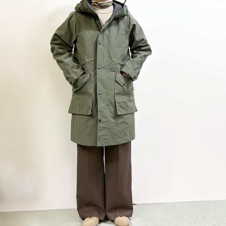 ARAN アラン SWD PARKA スウェーデンパーカー C/Nグログラン塩縮加工