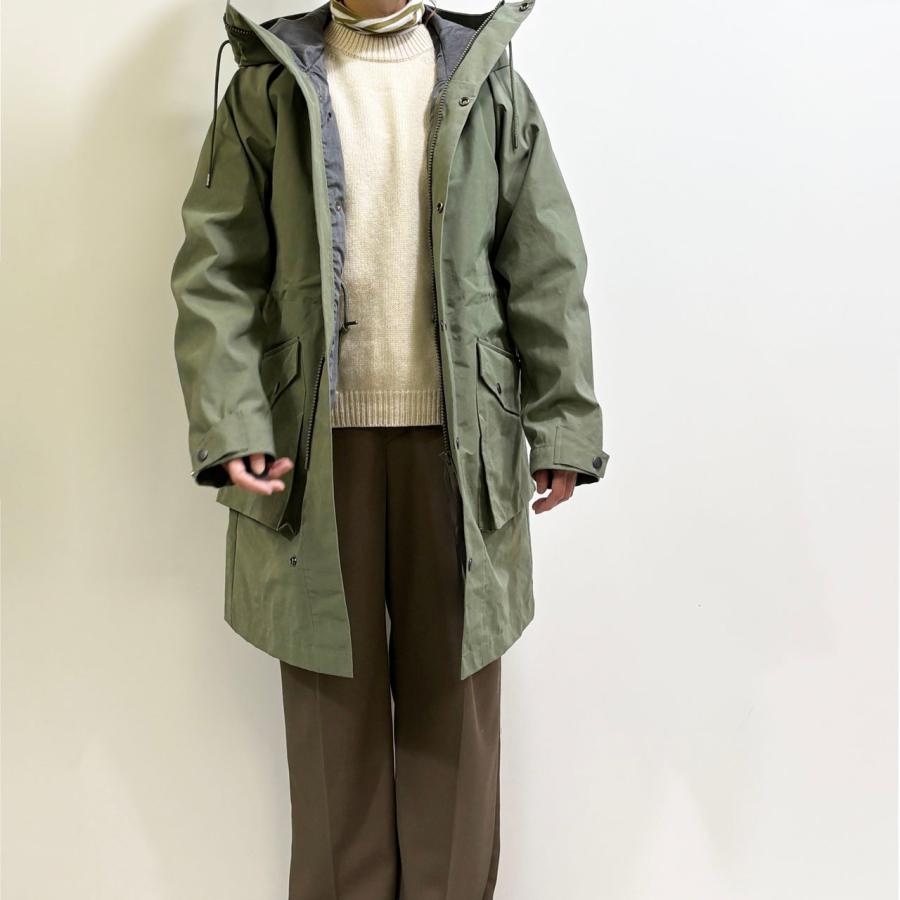ARAN アラン SWD PARKA スウェーデンパーカー C/Nグログラン塩縮加工