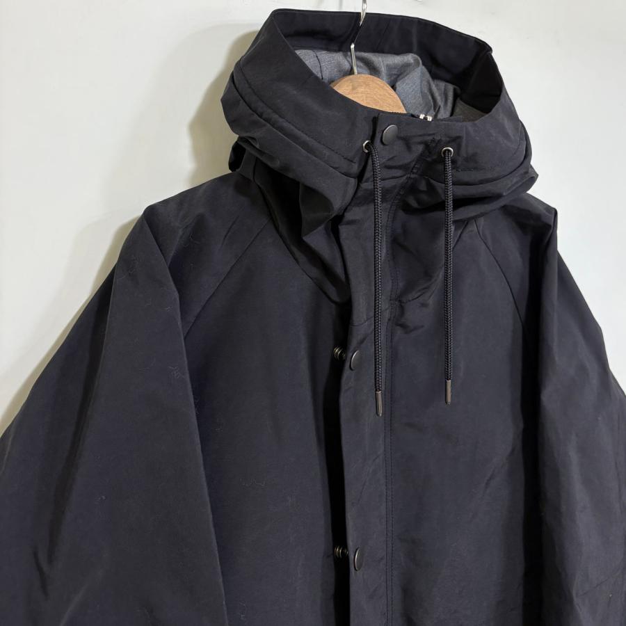 ARAN ブラック スウェーデンパーカー サイズ2 ARAN アラン SWD PARKA スウェーデンパーカー C/Nグログラン塩縮加工