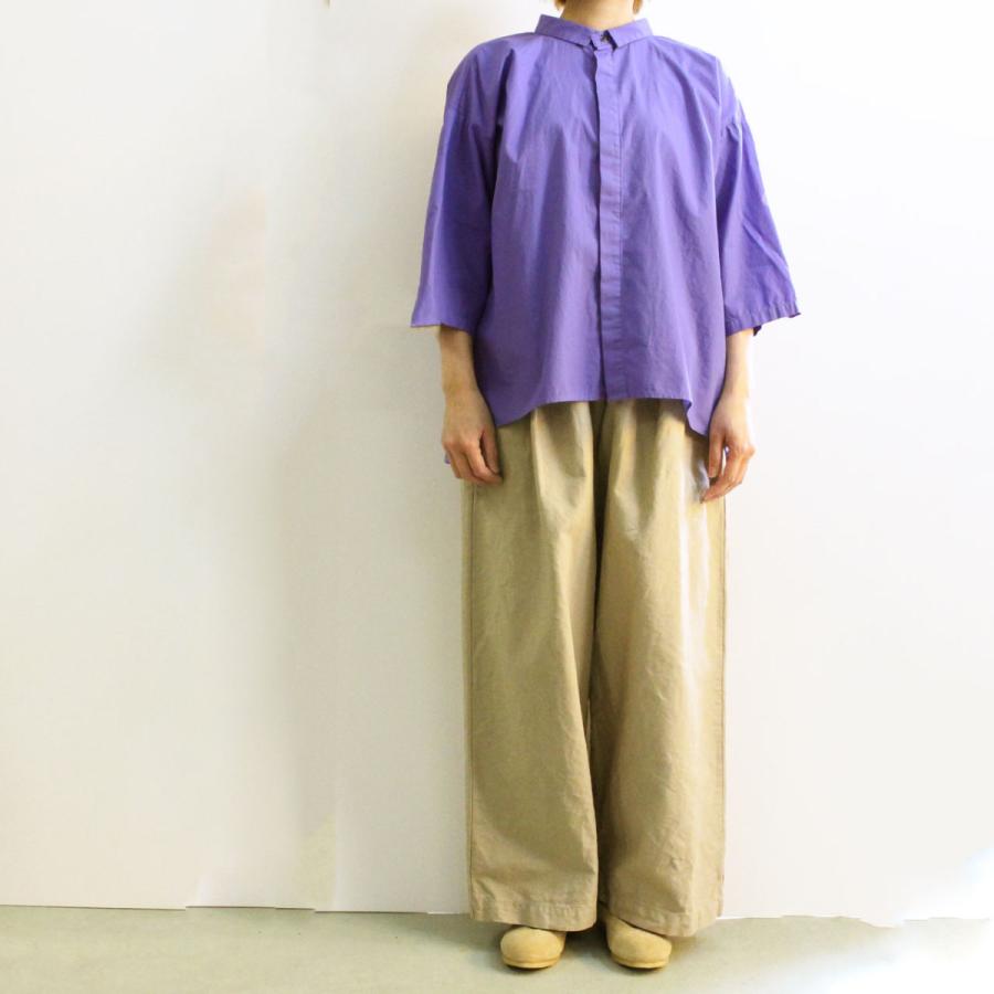 DOMINGO（ドミンゴ） シャツ BROCANTE ブロカント プチエールシャツ 36 