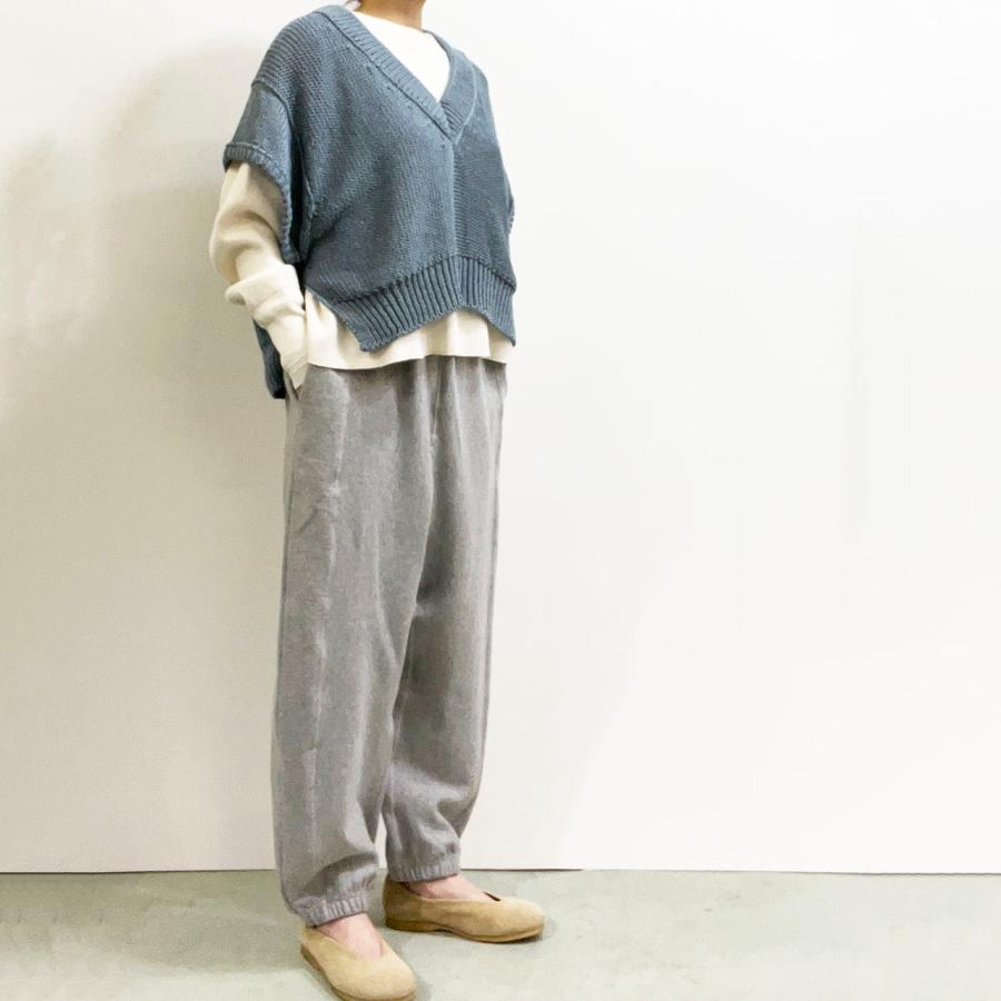 comm. arch.（コムアーチ） ベスト HAND FRAMES CHUNKY S/S P/O チャン