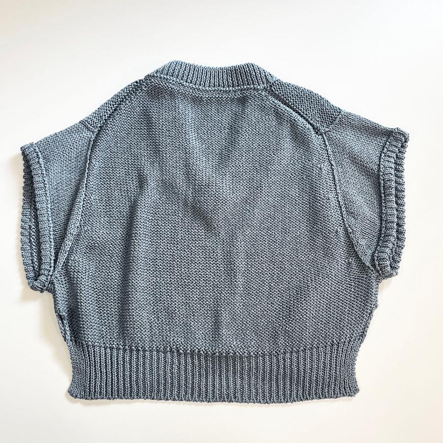 comm. arch.（コムアーチ） ベスト HAND FRAMES CHUNKY S/S P/O チャン