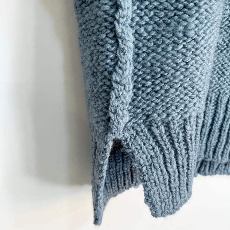 comm. arch.（コムアーチ） ベスト HAND FRAMED CHUNKY VEST 手横