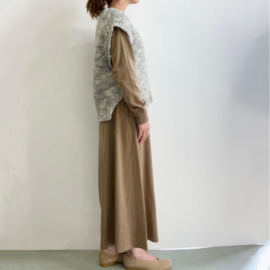 comm. arch.（コムアーチ） ベスト HAND FRAMED CHUNKY VEST 手横