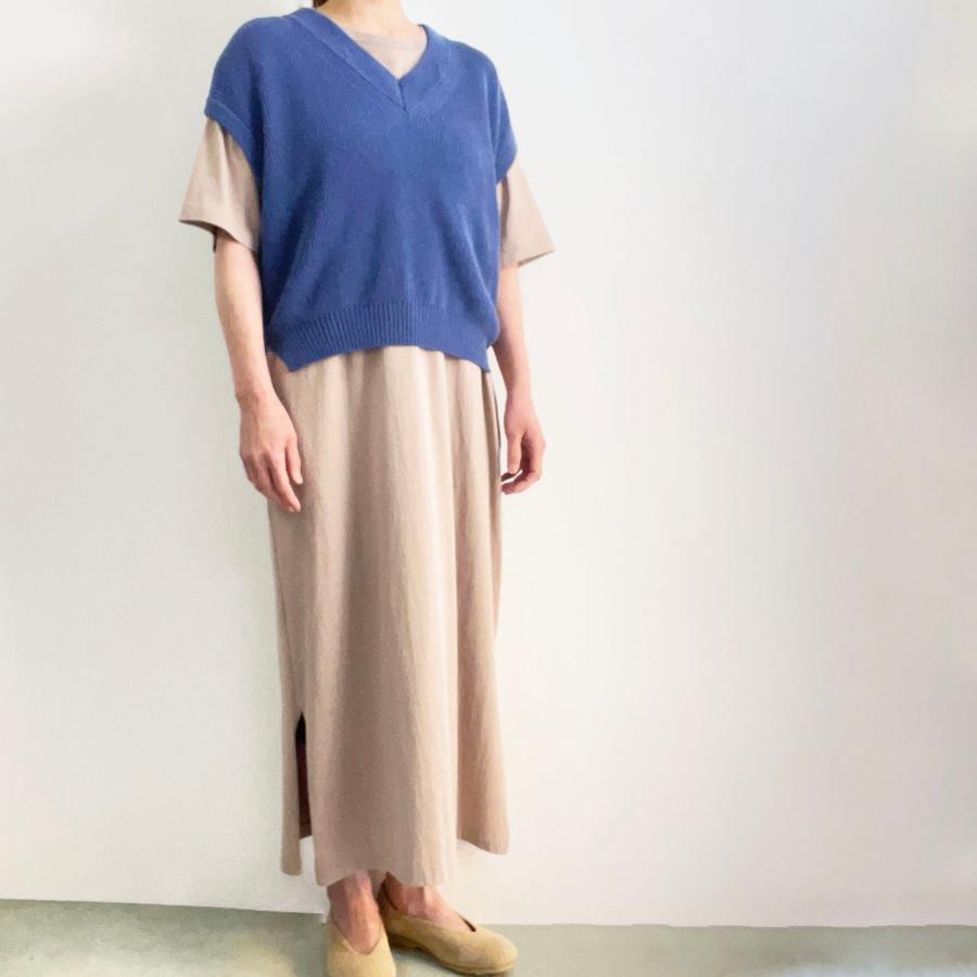 comm. arch.（コムアーチ） レディースニットベスト HAND FRAMES CO.LI