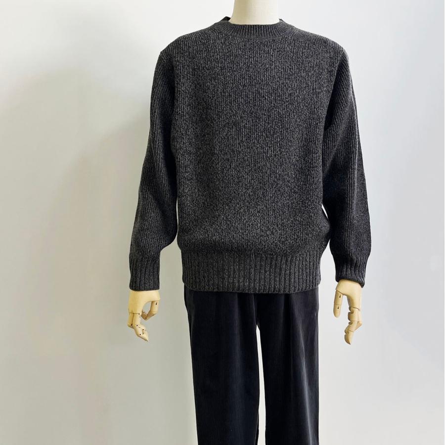 comm. arch.（コムアーチ） メンズニット HAND FRAMED CREW NECK P/O
