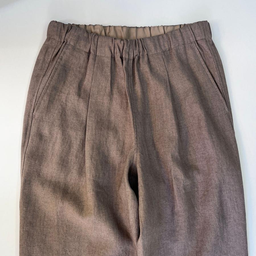 comm. arch.（コムアーチ） パンツ RAMIE LINEN CANVAS TROUSERS