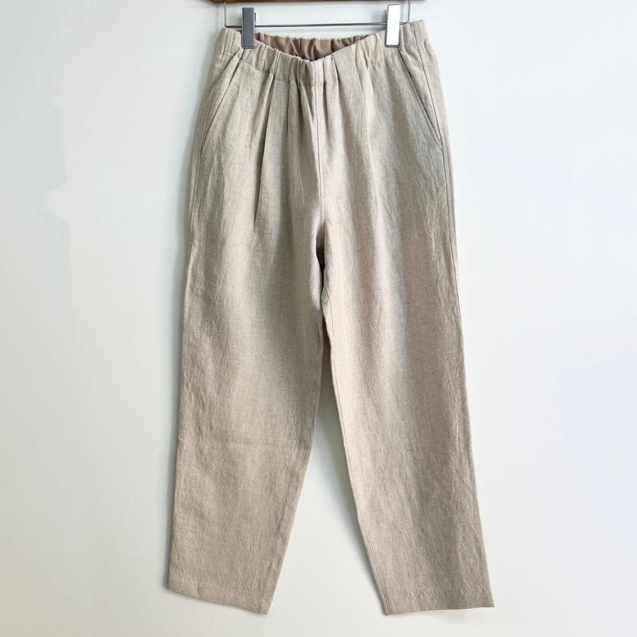 comm. arch. パンツ COMM.ARCH. コム・アーチ RAMIE LINEN CANVAS 