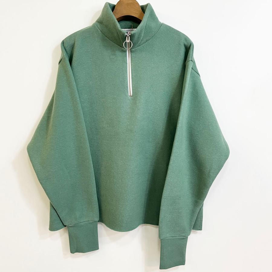 スウェット LUVOURDAYS　ラブアワデイズ  　LYOCELL  COTTON  HALF ZIP  SWEAT PO  LV-CT3322　 リヨセルコットンハーフジッププルオーバー｜escargot-circus｜07